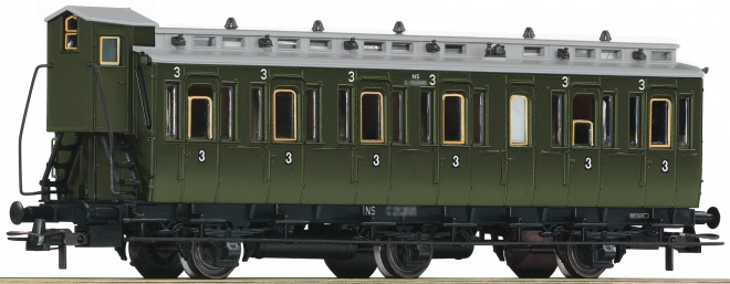 Passenger car 3rd class with brakemans cabin<br /><a href='images/pictures/Roco/225059.jpg' target='_blank'>Full size image</a>
